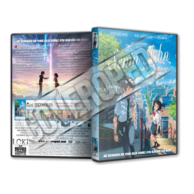 Senin Adın - Your Name 2017 Cover Tasarımı (Dvd Cover)